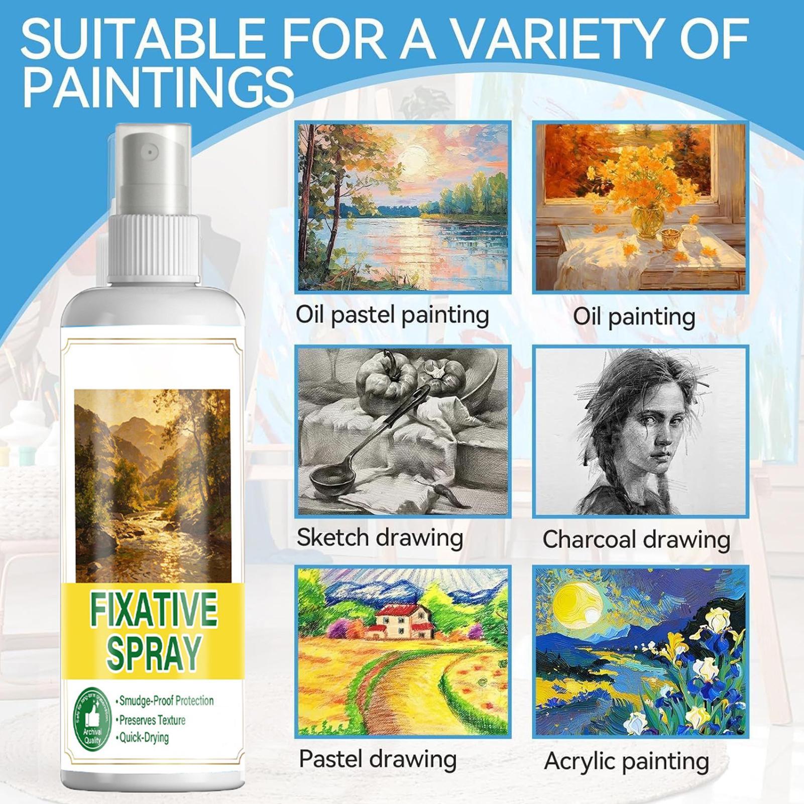 Spray fixador de 120ml, à prov - Spray Paint Primer avaliação e preço