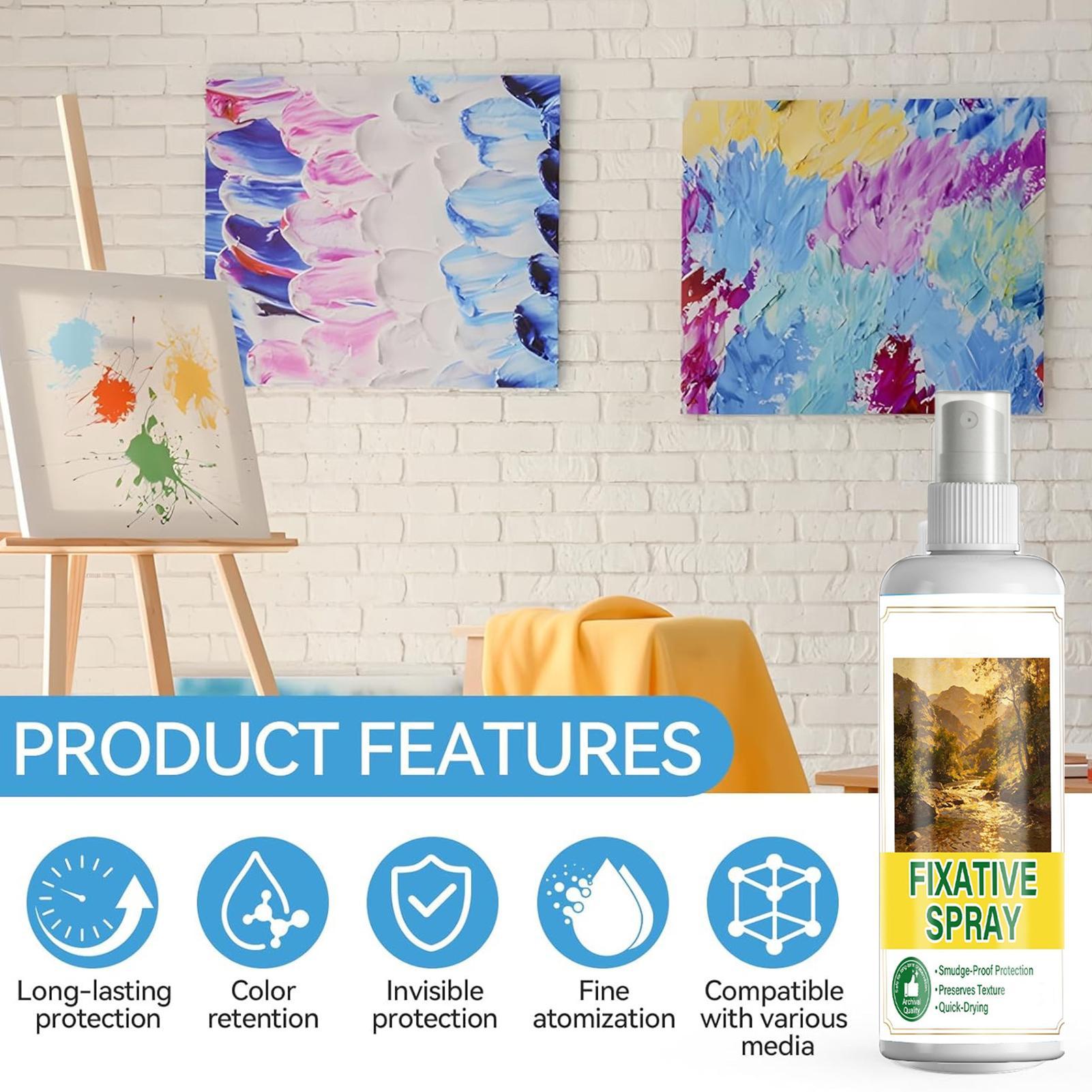 Spray fixador de 120ml, à prov - Spray Paint Primer avaliação e preço