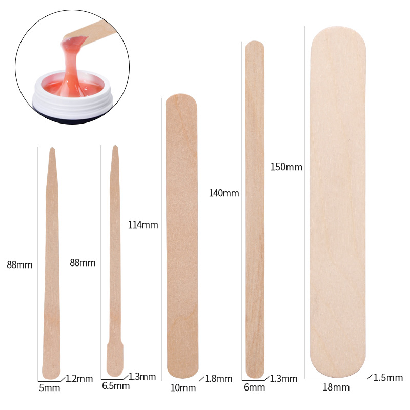 100pcs depilação descartável a - Wood Filler Stick avaliação e preço