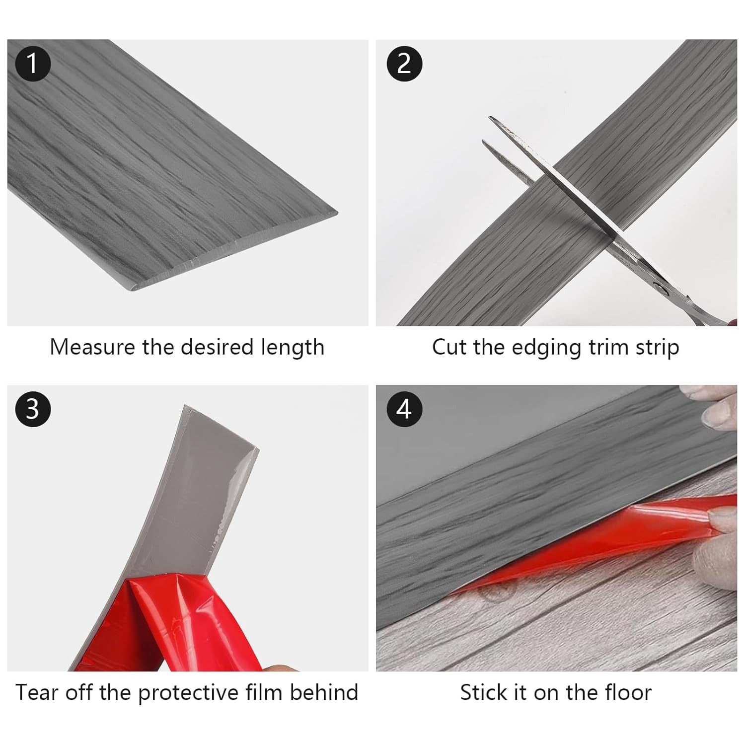 Tira autoadesiva de transição  - Vinyl Floor Plank avaliação e preço