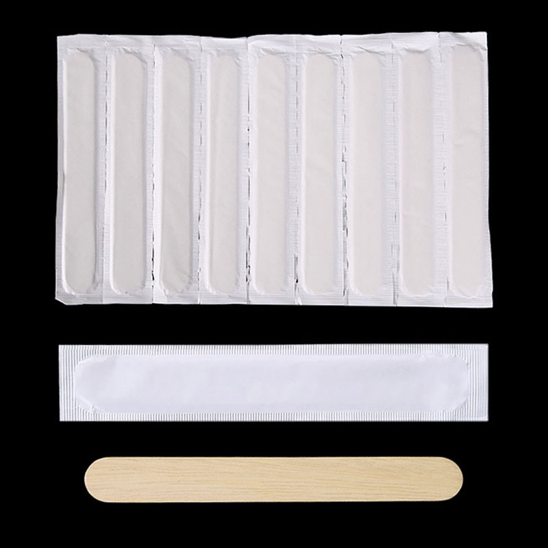 50/100 pçs tatuagem depilação  - Wood Filler Stick avaliação e preço