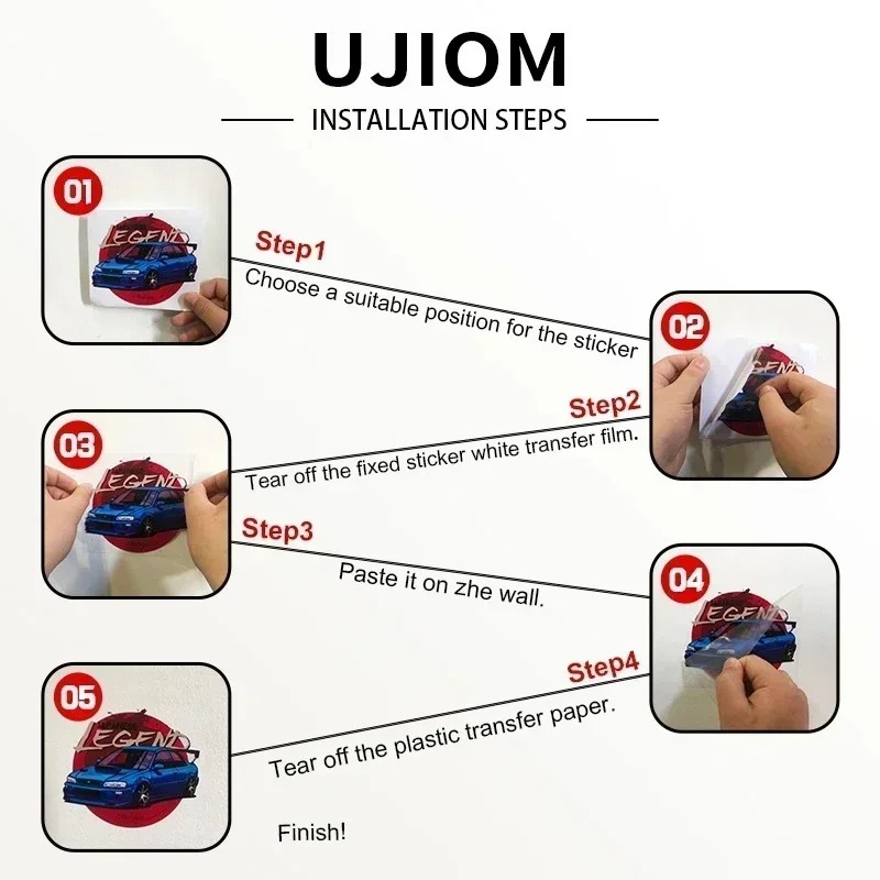 Adesivo de Parede UJIOM Uzaki  - Vinyl Floor Plank avaliação e preço